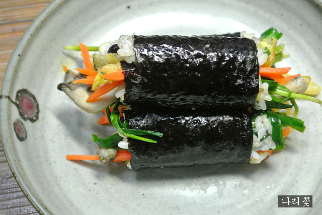 꼬다리김밥 이미지