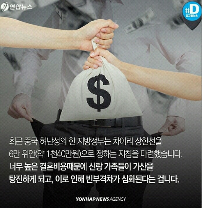 중국의 결혼문화 차이리 | 인스티즈