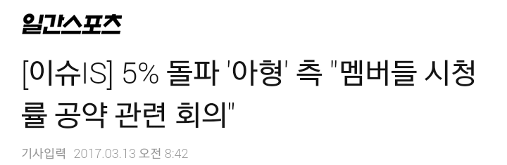 아는형님 5% 공약때문에 김영철보다 더 위기인 사람 ㄷㄷㄷㄷ | 인스티즈