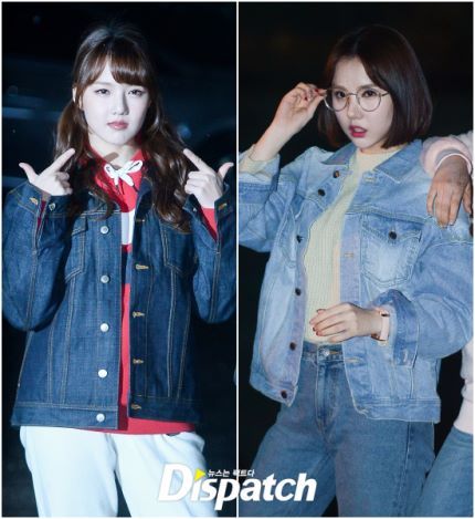 오늘자 여자친구 뮤뱅 출근길.jpg | 인스티즈