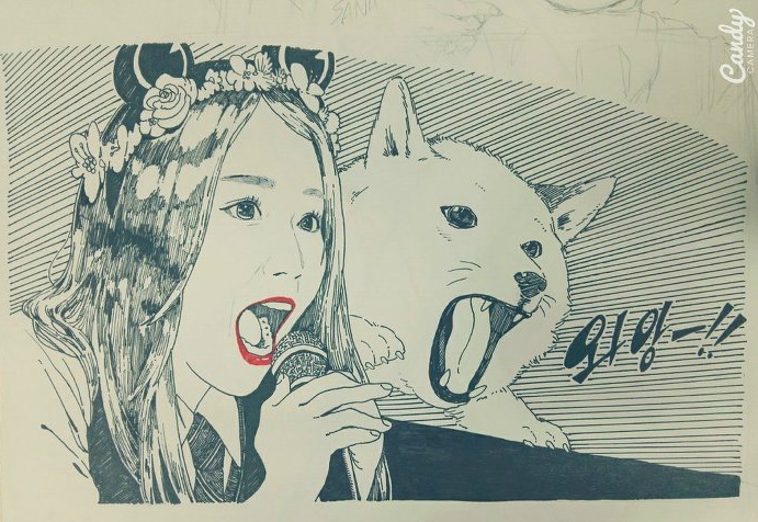 사람 좋아하는 강아지같은 여자아이돌.gif | 인스티즈