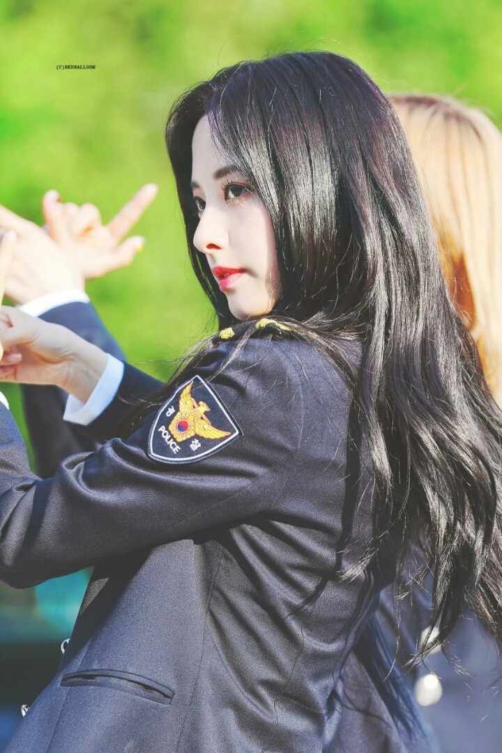 경찰 제복 입은 우주소녀 보나 | 인스티즈