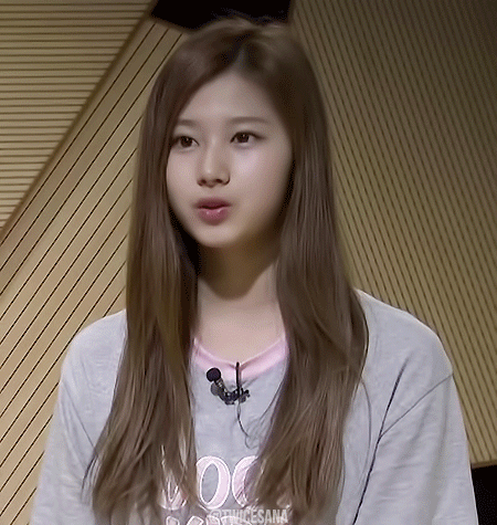 트와이스 사나 수수한 모습.gif | 인스티즈