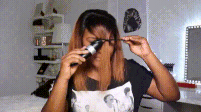앞머리 혼자 자르는 여자.gif | 인스티즈