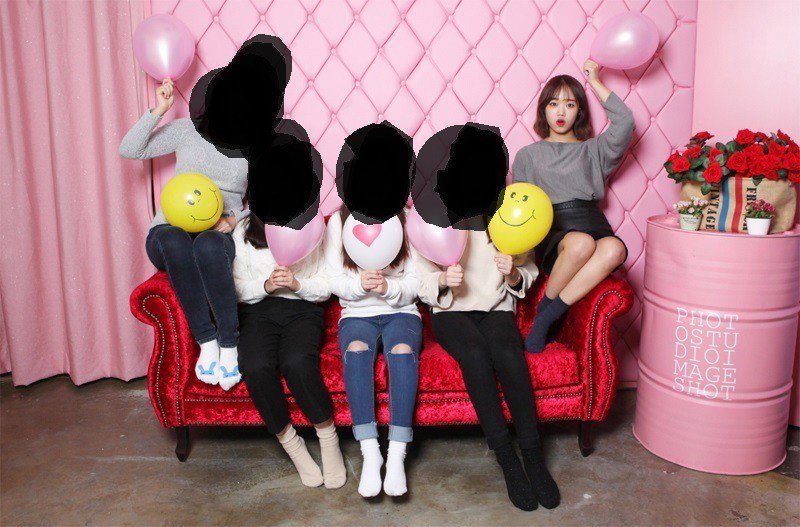 친구들이랑 우정사진 찍으면서 실력발휘 하는 아이오아이 유정이 | 인스티즈