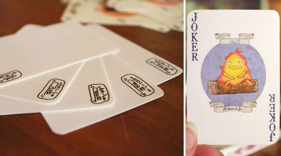 미야자키 하야오의 캐릭터들이 트럼프 카드로.jpg | 인스티즈