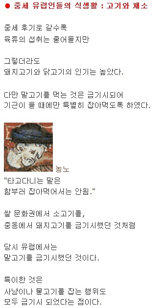 중세 유럽 하층민들은 어떻게 살았을까? | 인스티즈