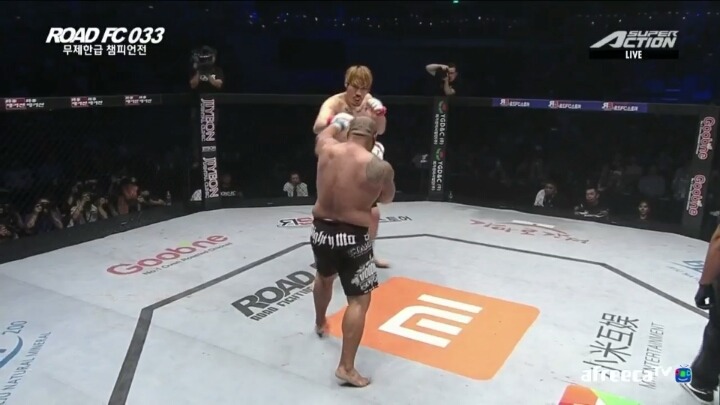 최홍만 vs. 마이티 모 승자.gif | 인스티즈