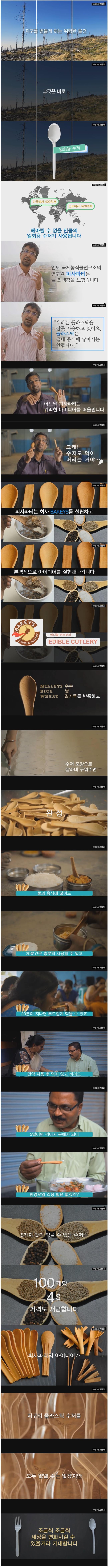 100개당 4달라 짜리 식용 가능한 수저.jpg | 인스티즈