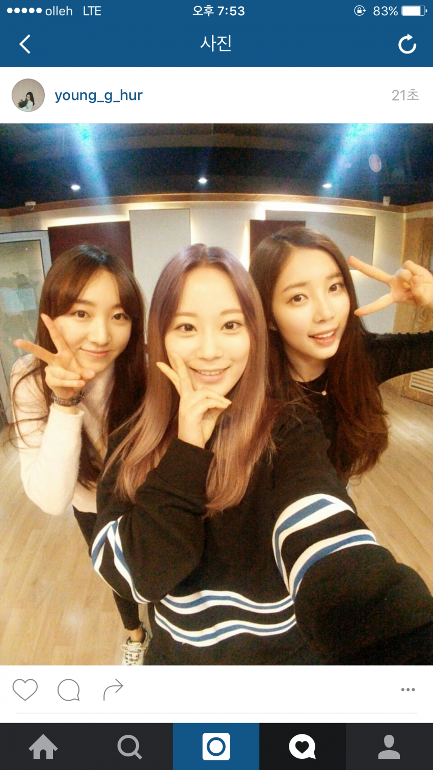 프로듀스101 윤채경,조시윤 브이앱 상황.jpg | 인스티즈