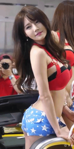 레이싱 모델 한가은 움짤 | 인스티즈