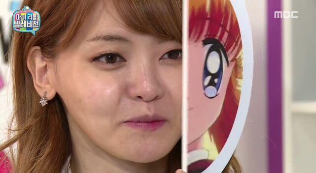 서유리 반쪽 메이크업 | 인스티즈