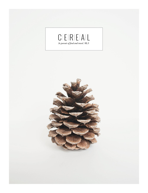 심플한 디자인의 잡지 - Cereal Magazine | 인스티즈