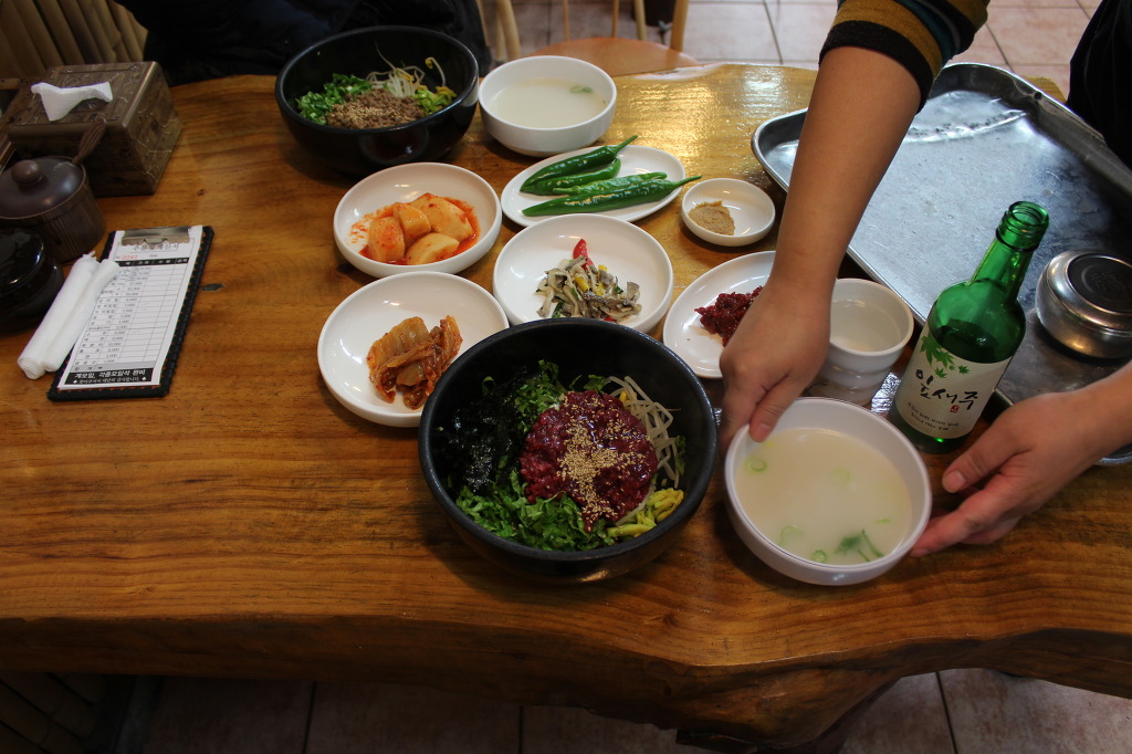 광주에서...생고기 비빔밥 | 인스티즈