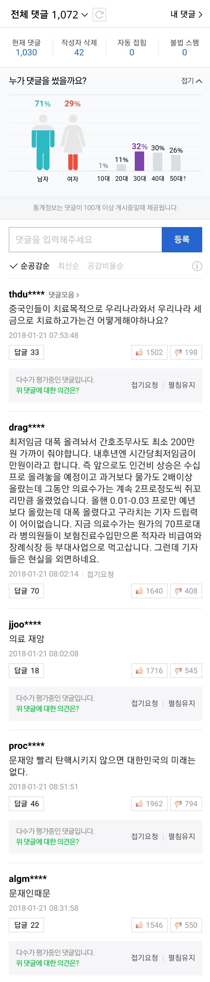 기사도 안 보고 댓글 다는 네이버 옵션열사들 | 인스티즈