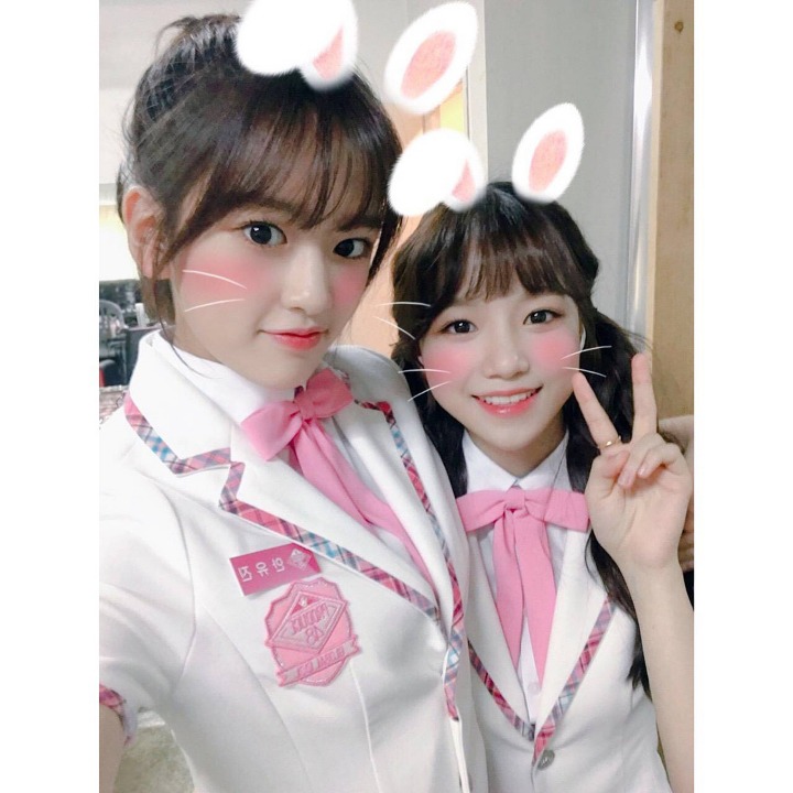 오늘자 아이즈원 인스타에서 유진이 | 인스티즈