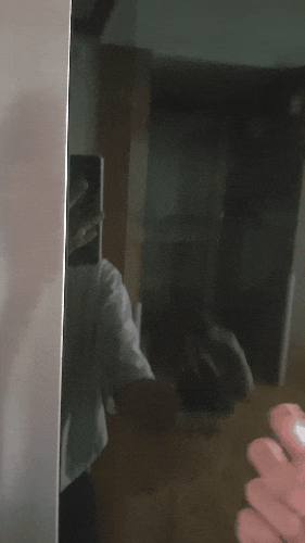 LG냉장고 노크 온 기능.gif | 인스티즈