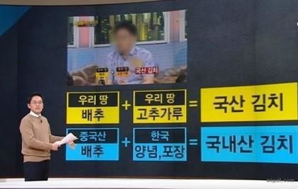 국산김치와 국내산 김치 | 인스티즈