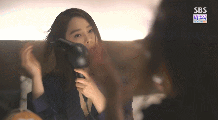 드라마에서 머리 말리기 현실에서 머리말리기 | 인스티즈