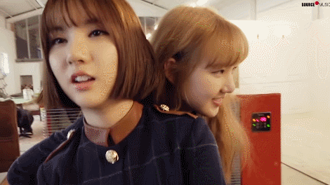 여자친구 은하&예린.gif | 인스티즈
