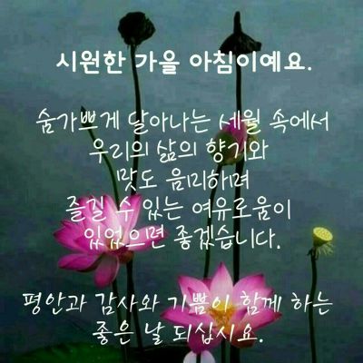 즐거운하루 이미지