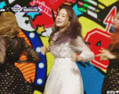 [데이터주의] 엠카 프로미스나인 규리.gif | 인스티즈