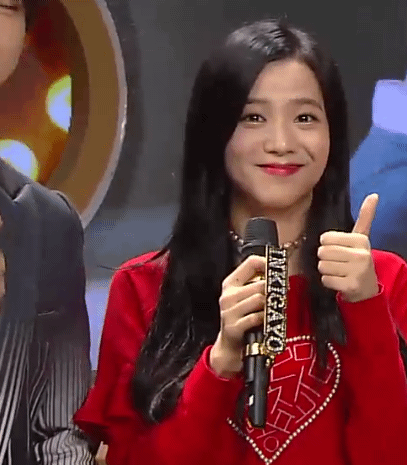 블랙핑크 지수 인기가요 MC 컷.gif | 인스티즈