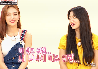 윙크하는 레드벨벳 미모 ㄷㄷㄷ.gif | 인스티즈
