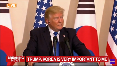 문재인 대통령과 트럼프의 공동기자회견.jpg | 인스티즈