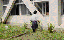 늦잠 잤을 때 학교 빨리 가는 법.gif | 인스티즈