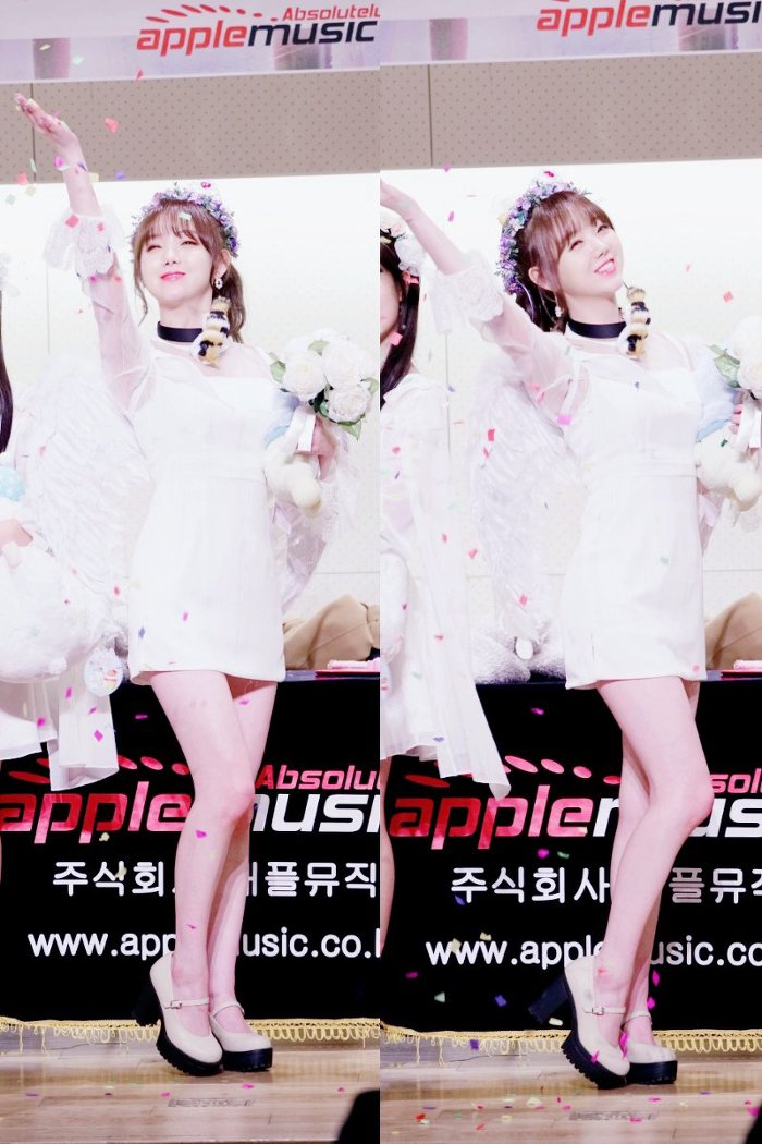 심하게 감기걸려서 말한마디 못했다고 하던 날 러블리즈 케이 모습.gif | 인스티즈