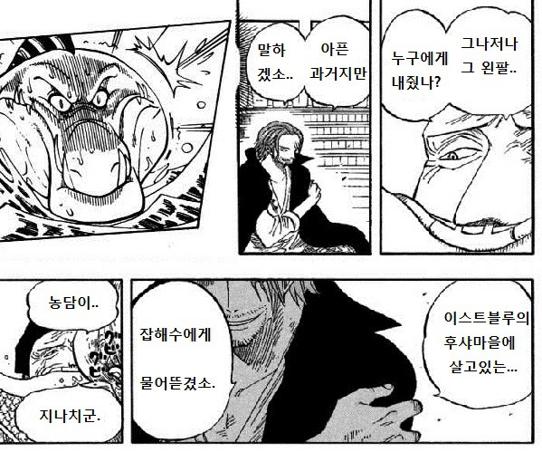 사황 샹크스의 신세계 싸움+생활방법 | 인스티즈